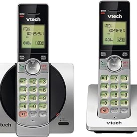 New V-TECH 3 Pack Dect 6.0 Cordless Phones with Caller Identification - Picture 1 of 3